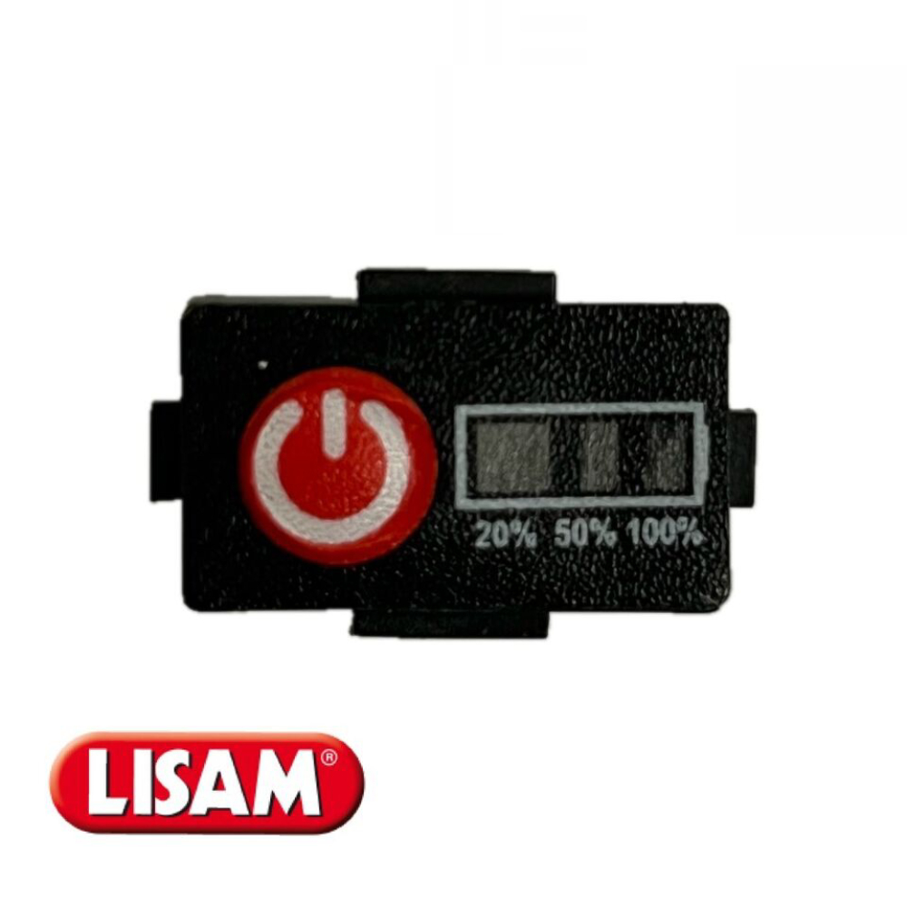 Pulsante di avviamento ricambio originale LISAM per forbice TL 32 1^ serie